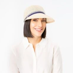 Lilietta Hanf Visor By Lierys -Mode Hut Geschäft Lilietta Hanf Visor by Lierys.56030 7