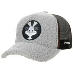 Looney Tunes Bugs Bunny Faux Fur Cap By Capslab -Mode Hut Geschäft Looney Tunes Bugs Bunny Faux Fur Cap by Capslab hellgrau.65349 rf28