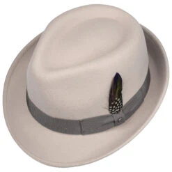 Lucille Trilby Filzhut By Stetson -Mode Hut Geschäft Lucille Trilby Filzhut by Stetson hellbeige.XXX32711 1rf47