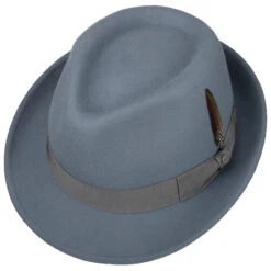 Lucille Trilby Filzhut By Stetson -Mode Hut Geschäft Lucille Trilby Filzhut by Stetson hellblau.XXX32711 1rf9