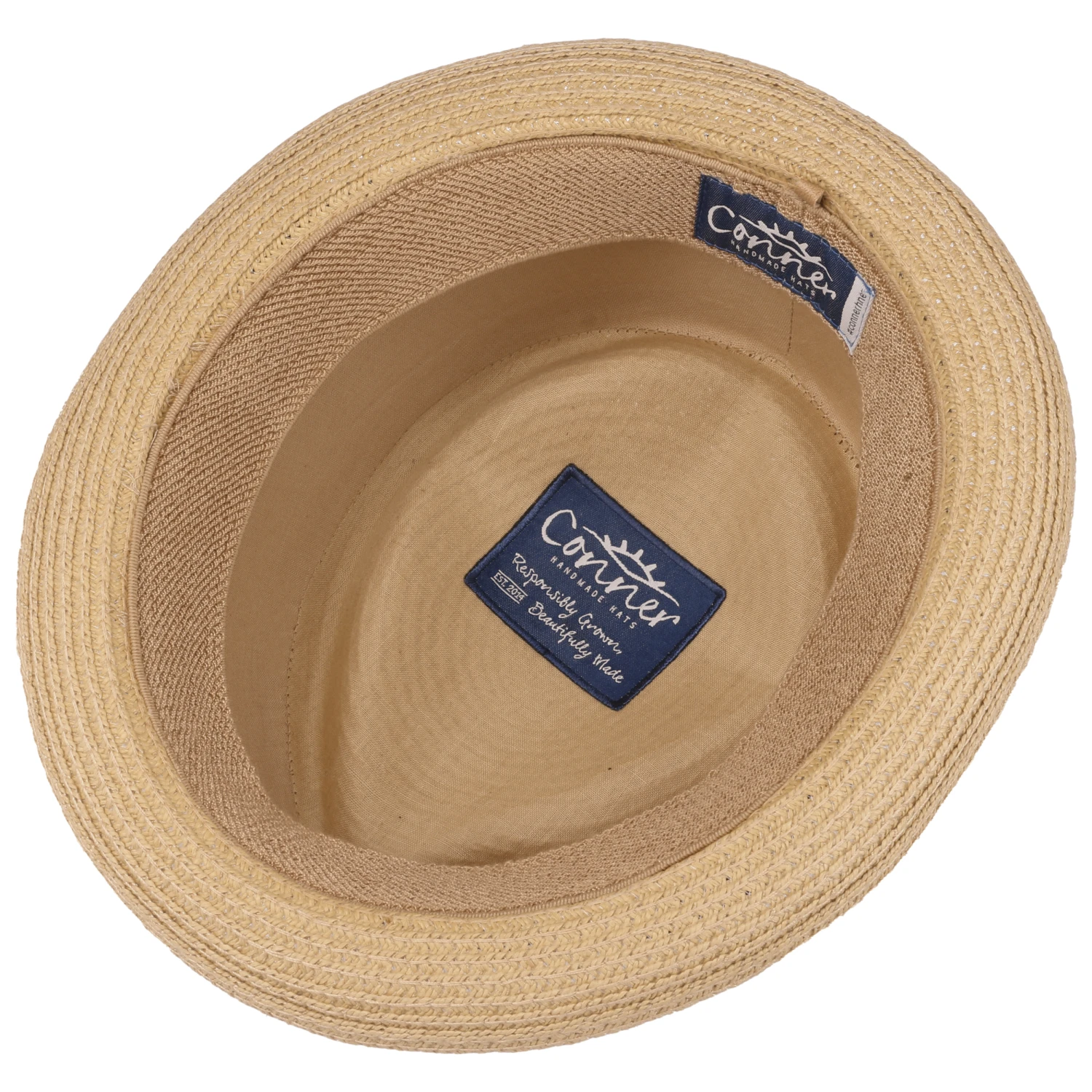 Manchester Pork Pie Strohhut by Conner Manchester Pork Pie Strohhut By Conner -Mode Hut Geschäft Manchester Pork Pie Strohhut by Conner natur.41929 2rf40