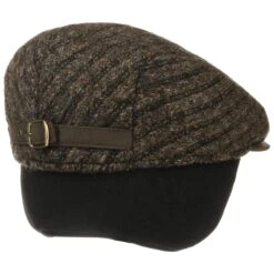 Matteo Earflaps Flatcap By Mayser -Mode Hut Geschäft Matteo Earflaps Flatcap by Mayser braun.39464 3rf11