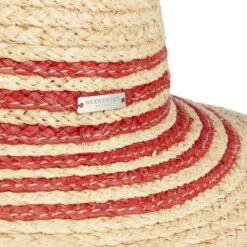 Melenja Strohhut By Seeberger -Mode Hut Geschäft Melenja Strohhut by Seeberger rot.61478 4rf3