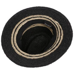 Melenja Strohhut By Seeberger -Mode Hut Geschäft Melenja Strohhut by Seeberger schwarz.61478 2rf4