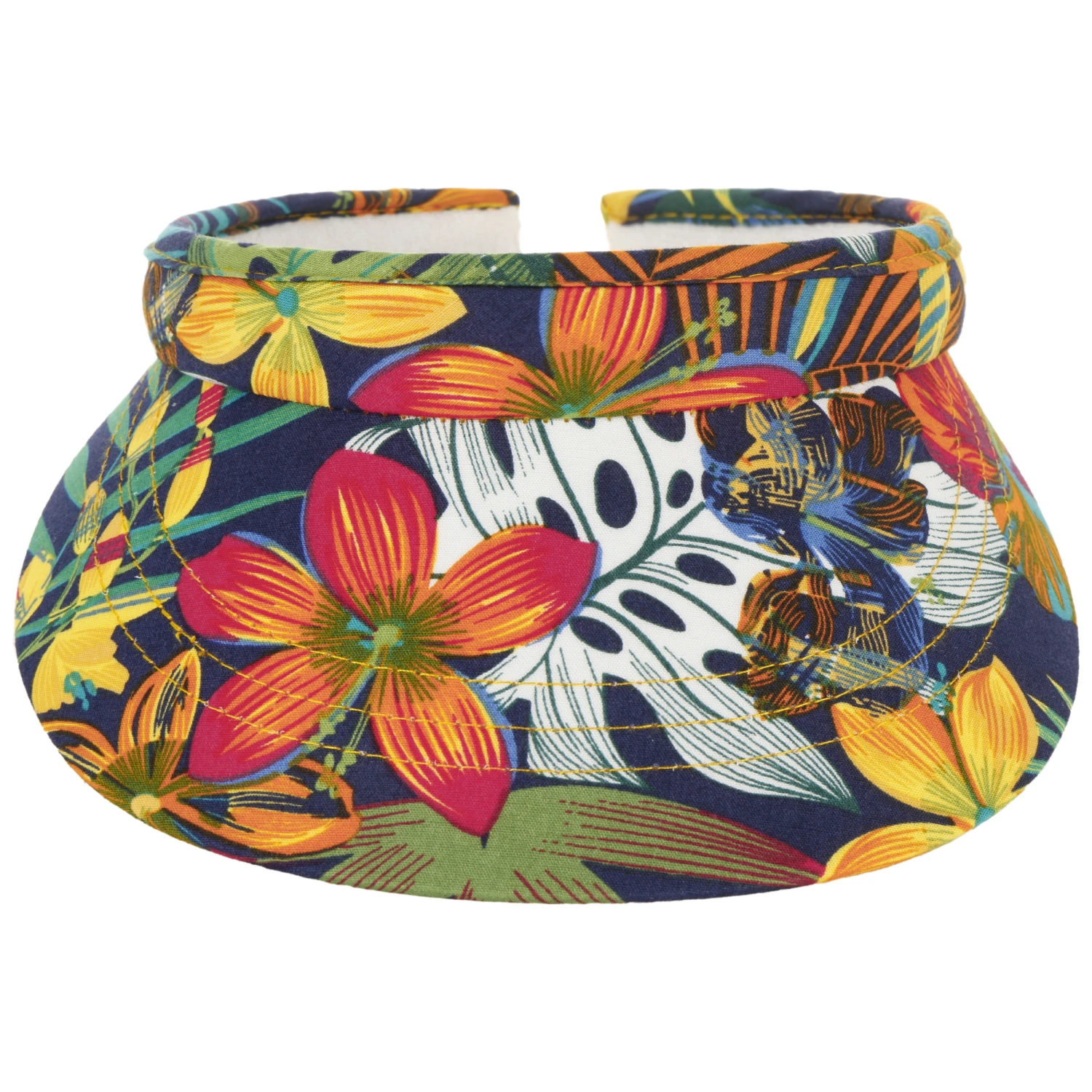 Multicolour Flower Visor by Lipodo Multicolour Flower Visor By Lipodo -Mode Hut Geschäft Multicolour Flower Visor by Lipodo dunkelblau.61429 1rf192