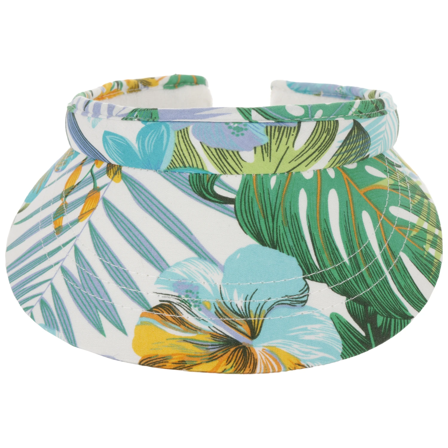 Multicolour Flower Visor by Lipodo Multicolour Flower Visor By Lipodo -Mode Hut Geschäft Multicolour Flower Visor by Lipodo wei blau.61429 1rf258
