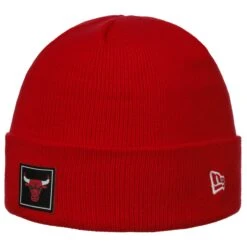 NBA Bulls Team Cuff Beanie By New Era -Mode Hut Geschäft NBA Bulls Team Cuff Beanie by New Era rot.64727 rf3