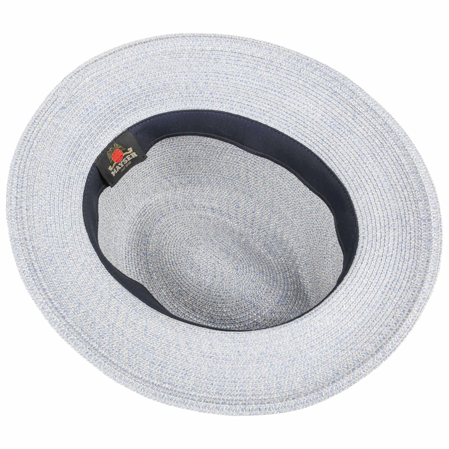 Nane Crushable Bortenhut by Mayser Nane Crushable Bortenhut By Mayser -Mode Hut Geschäft Nane Crushable Bortenhut by Mayser blau meliert.60092 2rf36