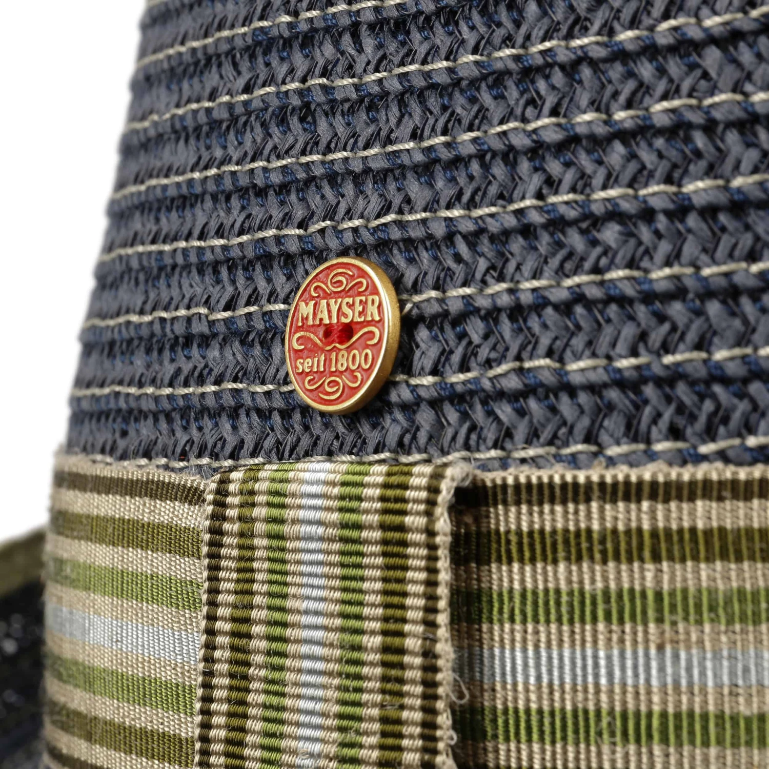 New Andy Pork Pie Strohhut by Mayser New Andy Pork Pie Strohhut By Mayser -Mode Hut Geschäft New Andy Pork Pie Strohhut by Mayser blau.66153 4rf2