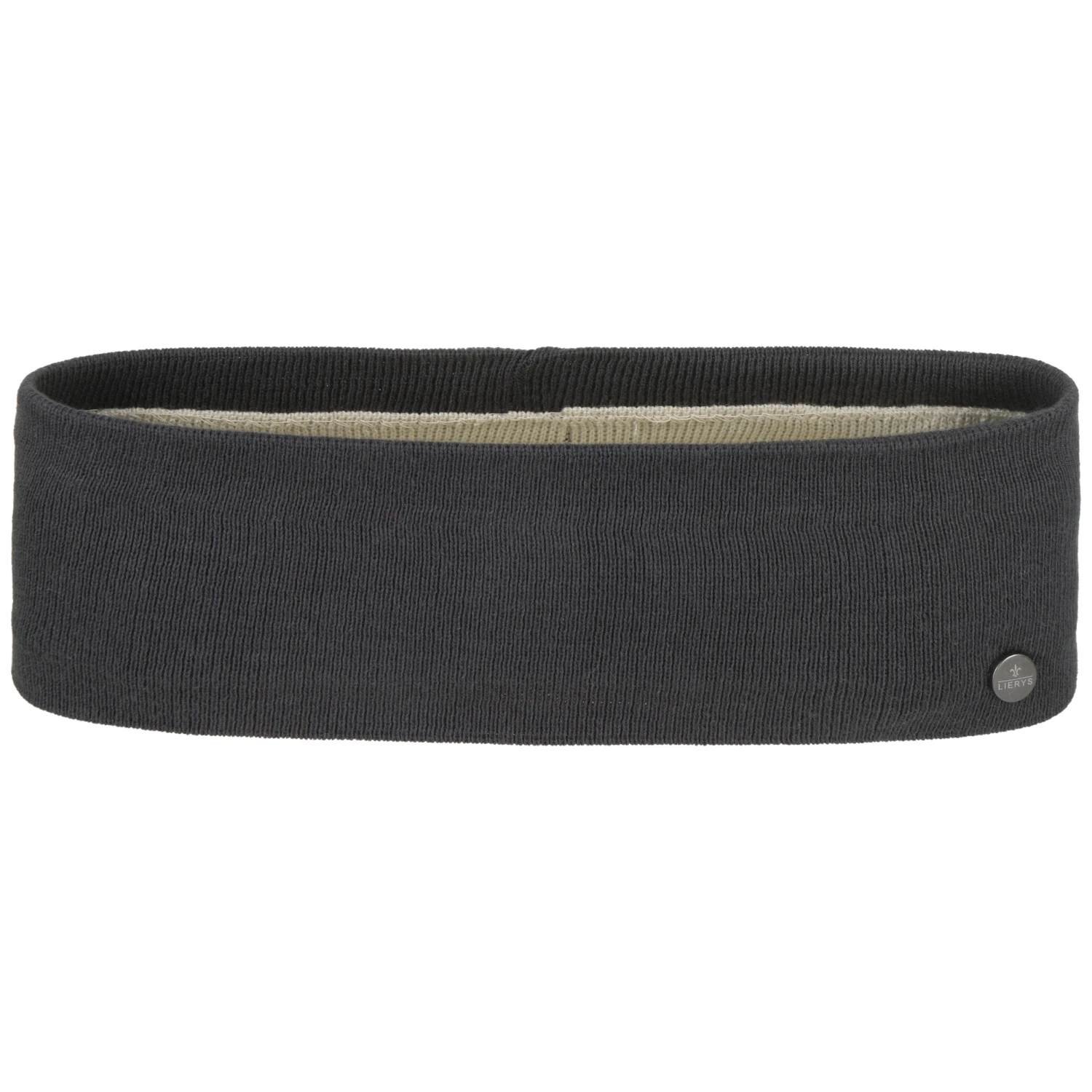 New Mono Stirnband by Lierys New Mono Stirnband By Lierys -Mode Hut Geschäft New Mono Stirnband by Lierys dunkelgrau.62860 rf23