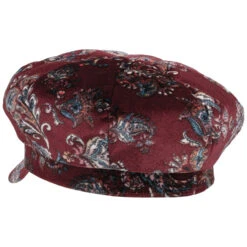 Paisley Samt Ballonmütze By Lierys -Mode Hut Geschäft Paisley Samt Ballonmuetze by Lierys bordeaux.60280 3rf27