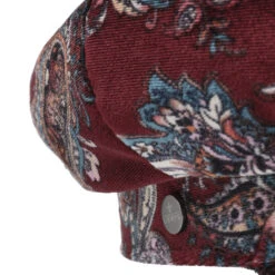 Paisley Samt Ballonmütze By Lierys -Mode Hut Geschäft Paisley Samt Ballonmuetze by Lierys bordeaux.60280 4rf27