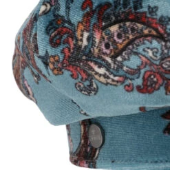 Paisley Samt Ballonmütze By Lierys -Mode Hut Geschäft Paisley Samt Ballonmuetze by Lierys hellblau.60280 4rf9