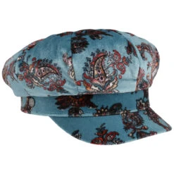 Paisley Samt Ballonmütze By Lierys -Mode Hut Geschäft Paisley Samt Ballonmuetze by Lierys hellblau.60280 rf9