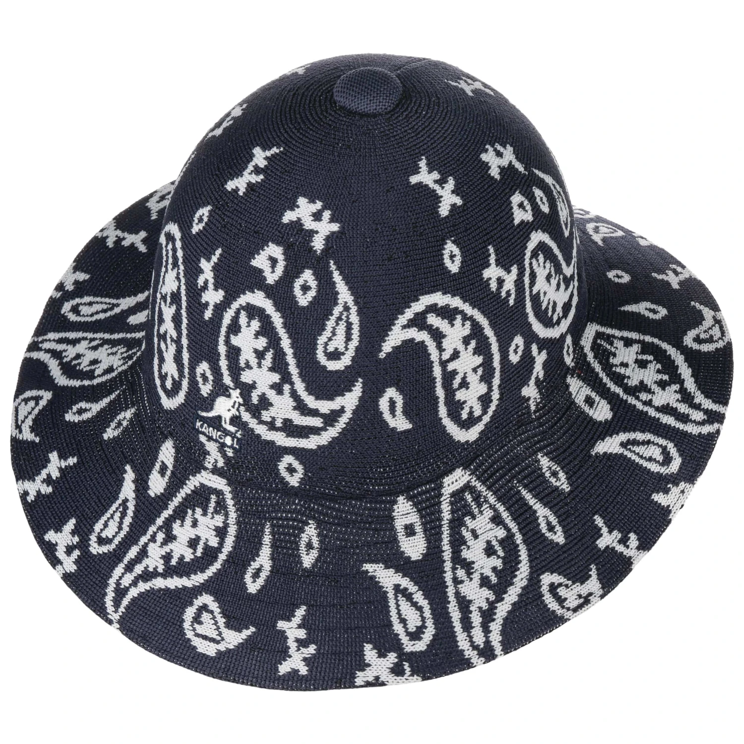 Paisley Wide Brim Casual Hut by Kangol Paisley Wide Brim Casual Hut By Kangol -Mode Hut Geschäft Paisley Wide Brim Casual Hut by Kangol dunkelblau.65480 1rf192