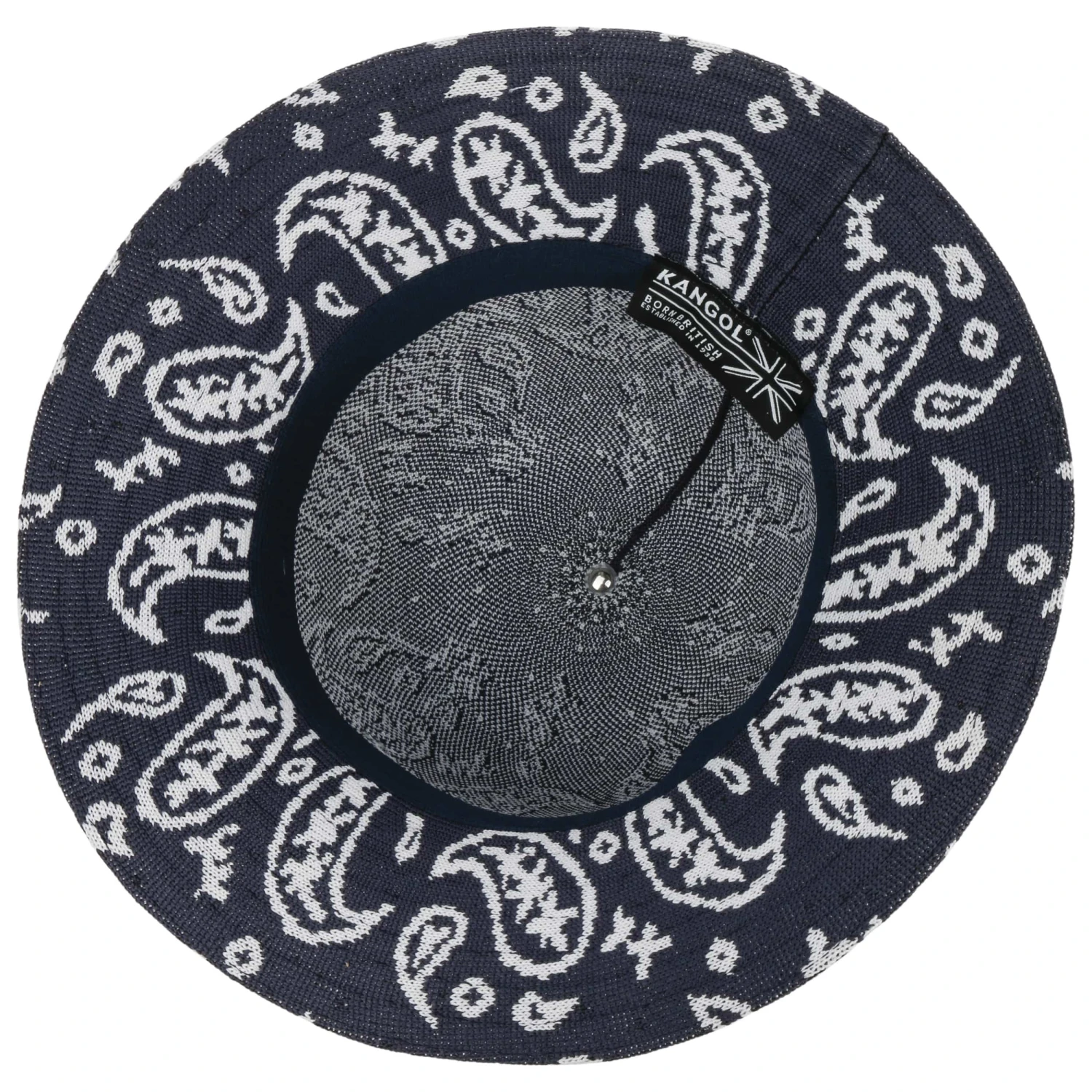 Paisley Wide Brim Casual Hut by Kangol Paisley Wide Brim Casual Hut By Kangol -Mode Hut Geschäft Paisley Wide Brim Casual Hut by Kangol dunkelblau.65480 2rf192