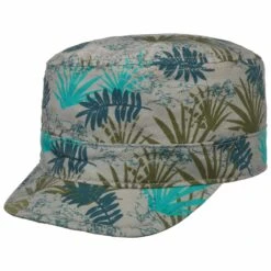 Palm Leaves Army Kindercap By Maximo -Mode Hut Geschäft Palm Leaves Army Kindercap by maximo blau.59050 rf2