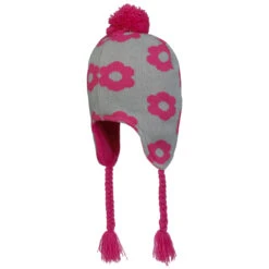 Peppa Wutz Kids Bommelmütze -Mode Hut Geschäft Peppa Wutz Kids Bommelmuetze grau.63816 3rf13