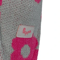 Peppa Wutz Kids Bommelmütze -Mode Hut Geschäft Peppa Wutz Kids Bommelmuetze grau.63816 5rf13