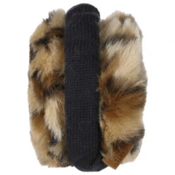 Plush Webpelz Leopard Ohrenwärmer By Barts -Mode Hut Geschäft Plush Webpelz Leopard Ohrenwaermer by Barts beige.42653 7rf15