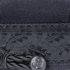 Prinz Heinrich Tuch Mütze By Hammaburg -Mode Hut Geschäft Prinz Heinrich Tuch Muetze by Hammaburg blau.40616 4rf2