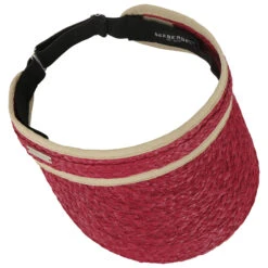 Raffia Schild Visor By Seeberger 5 Raffia Schild Visor By Seeberger -Mode Hut Geschäft Raffia Schild Visor by Seeberger rot.42830 1rf3