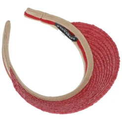Raffia Sonnenvisor By Seeberger 4 Raffia Sonnenvisor By Seeberger -Mode Hut Geschäft Raffia Sonnenvisor by Seeberger rot.59679 2rf3