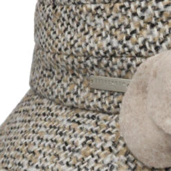 Ramonetta Tweed Glockenhut By Seeberger -Mode Hut Geschäft Ramonetta Tweed Glockenhut by Seeberger beige.63392 4rf15