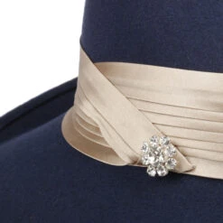 Ravona Haarfilzhut By Lierys Gold -Mode Hut Geschäft Ravona Haarfilzhut by Lierys Gold dunkelblau.60225 4rf192