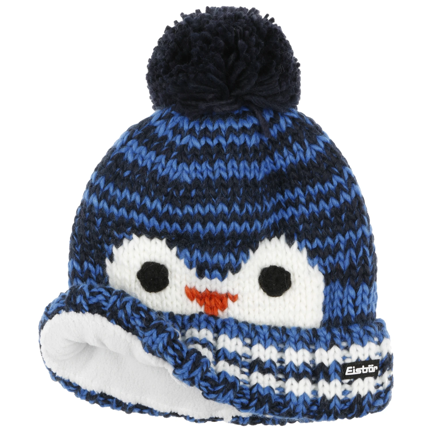 Rick Pinguino Kindermütze by Eisbär Rick Pinguino Kindermütze By Eisbär -Mode Hut Geschäft Rick Pinguino Kindermuetze by Eisbaer blau.57351 1rf2