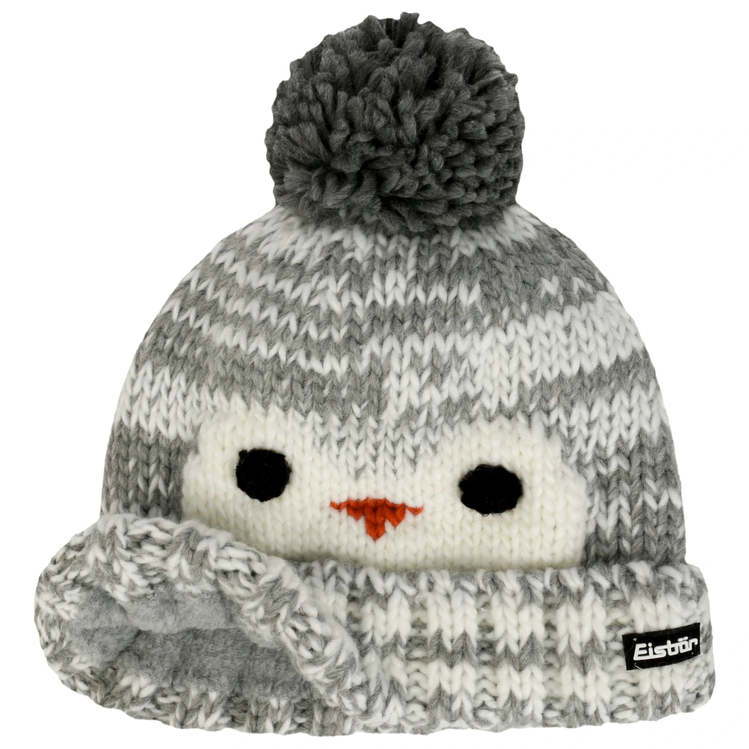 Rick Pinguino Kindermütze by Eisbär Rick Pinguino Kindermütze By Eisbär -Mode Hut Geschäft Rick Pinguino Kindermuetze by Eisbaer grau.57351 1rf13