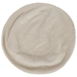 Mode Hut Geschäft -Mode Hut Geschäft Rollrand Baskenmuetze by Seeberger beige.44873 1rf15