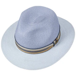 Romaro Toyo Traveller Strohhut By Stetson -Mode Hut Geschäft Romaro Toyo Traveller Strohhut by Stetson hellblau.54998 1rf9