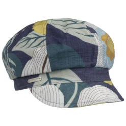 Saleva Flower Ballonmütze By Seeberger -Mode Hut Geschäft Saleva Flower Ballonmuetze by Seeberger blau.61513 rf2