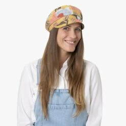 Saleva Flower Ballonmütze By Seeberger -Mode Hut Geschäft Saleva Flower Ballonmuetze by Seeberger.61513 7