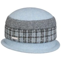 Samilla Walkhut By Seeberger -Mode Hut Geschäft Samilla Walkhut by Seeberger hellblau.63305 rf9