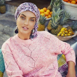 Sapphire Feeling II Turban By Christine Headwear -Mode Hut Geschäft Sapphire Feeling II Turban by Christine Headwear.59191 7