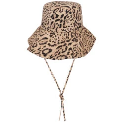 Schlapphut Mit Leomuster By Billabong -Mode Hut Geschäft Schlapphut mit Leomuster by Billabong schwarz gelb.61313 rf239