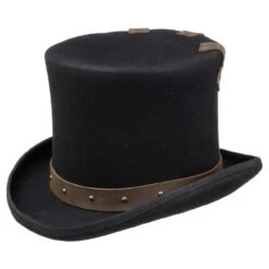 Secret Steampunk Zylinder By Conner -Mode Hut Geschäft Secret Steampunk Zylinder by Conner schwarz.43227 3f4
