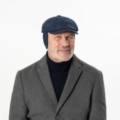 Seven Premium Harris Tweed Flatcap By Mayser