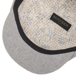 Simon Stripes Flatcap By Mayser -Mode Hut Geschäft Simon Stripes Flatcap by Mayser grau.59122 2rf13