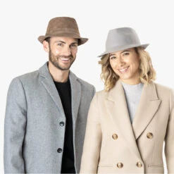 Smooth Trilby Lederhut By Lipodo -Mode Hut Geschäft Smooth Trilby Lederhut by Lipodo.48709 8
