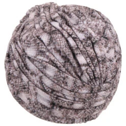 Snake Print Turban By Lierys