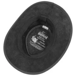 Squashy Outback Lederhut By BARMAH -Mode Hut Geschäft Squashy Outback Lederhut by BARMAH schwarz.34418 2rf4