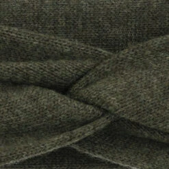 Strick-Stirnband Mit Kaschmir By Roeckl -Mode Hut Geschäft Strick Stirnband mit Kaschmir by Roeckl oliv.42556 5rf14