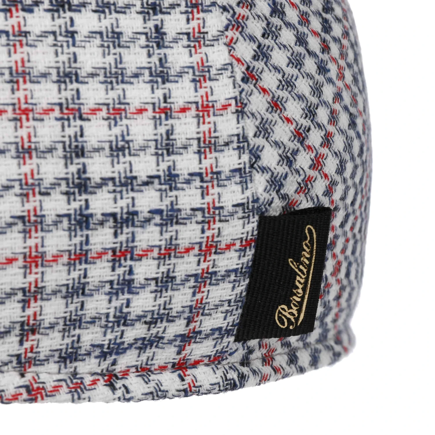 Summer Houndstooth Flatcap by Borsalino Summer Houndstooth Flatcap By Borsalino -Mode Hut Geschäft Summer Houndstooth Flatcap by Borsalino blau wei .66045 4rf219