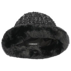 Taria Strickmütze Fellrollrand By Gebeana -Mode Hut Geschäft Taria Strickmuetze Fellrollrand by Gebeana schwarz.38447 2rf4