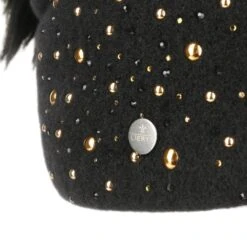 Tasona Wool Bommelmütze By Lierys -Mode Hut Geschäft Tasona Wool Bommelmuetze by Lierys schwarz.65185 4rf4