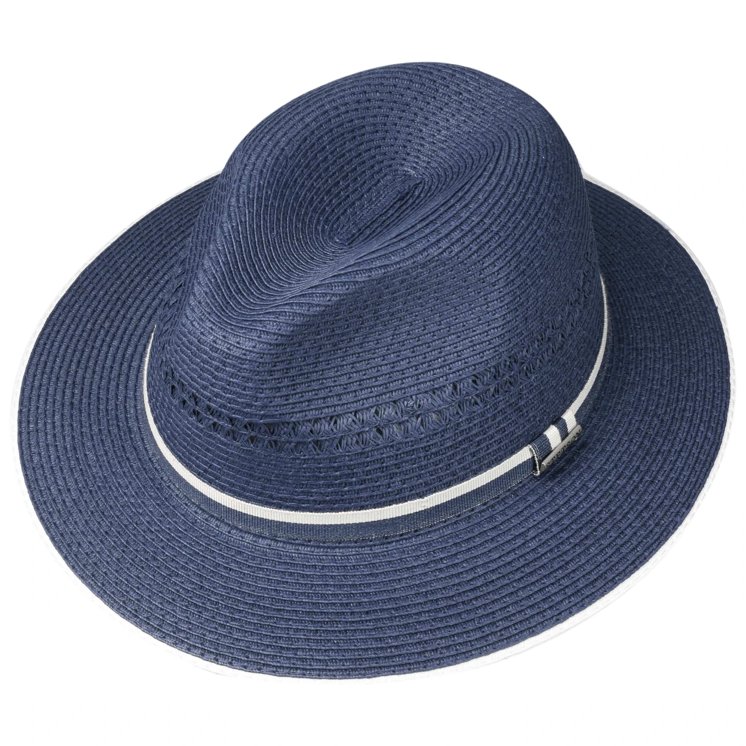 Tavato Toyo Traveller Strohhut by Stetson Tavato Toyo Traveller Strohhut By Stetson -Mode Hut Geschäft Tavato Toyo Traveller Strohhut by Stetson blau.57987 1rf2