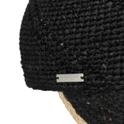 Temara Strohcap By Seeberger -Mode Hut Geschäft Temara Strohcap by Seeberger schwarz.64096 4rf4